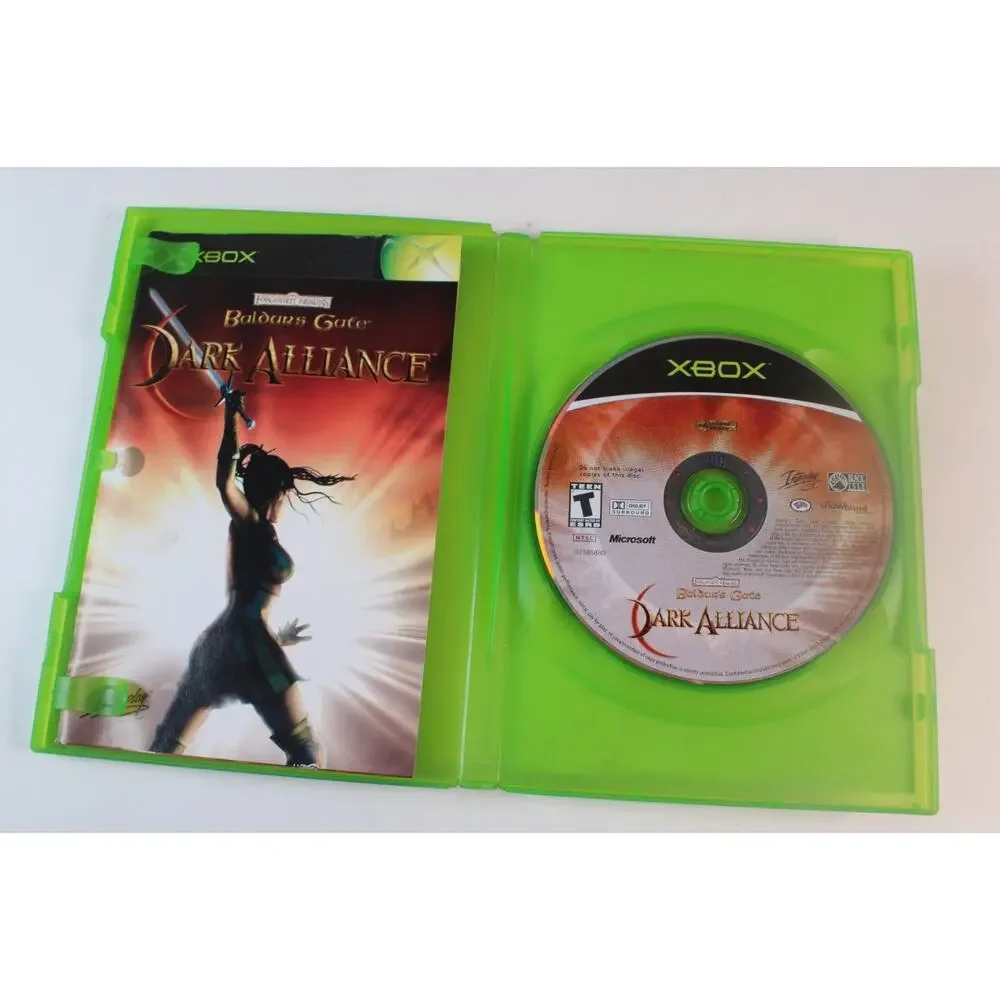 Baldur's Gate: Dark Alliance (Microsoft Xbox, 2002) Complete, Tested/Works